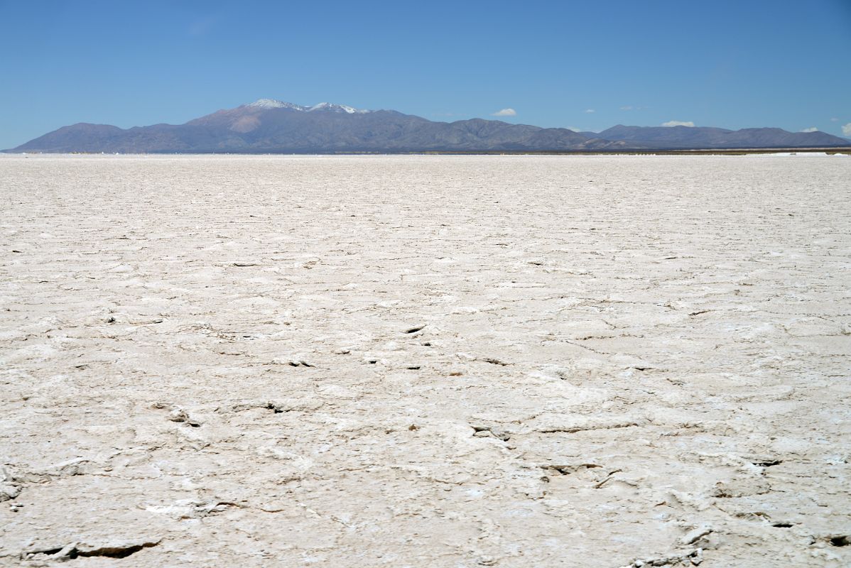 02 Salinas Grandes  Dry Salt Lake Argentina Stretches To The Mountains Beyond